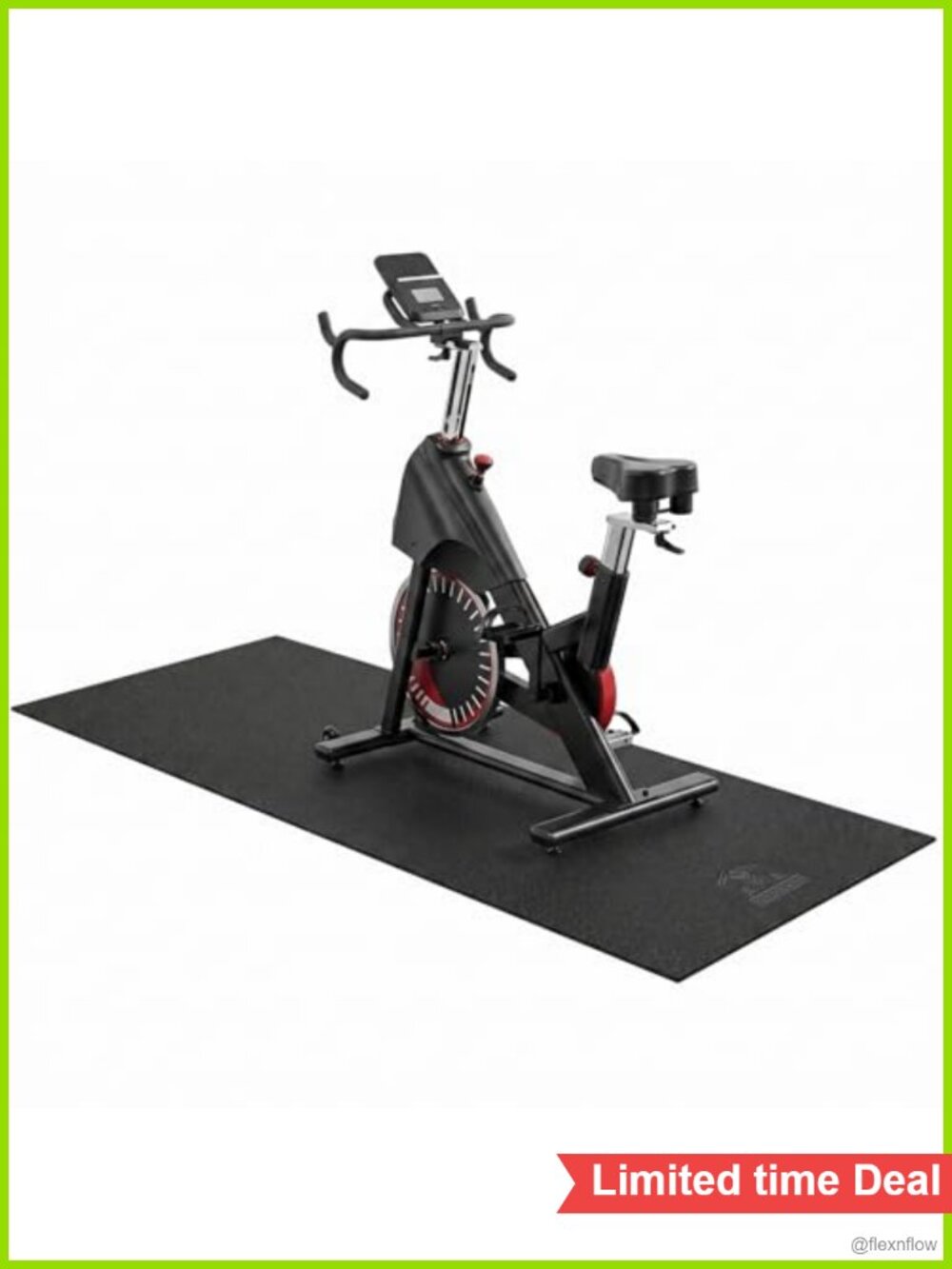 Heavy Duty PVC Treadmill Mat – Shock Absorbing Non-Slip Floor Protector for